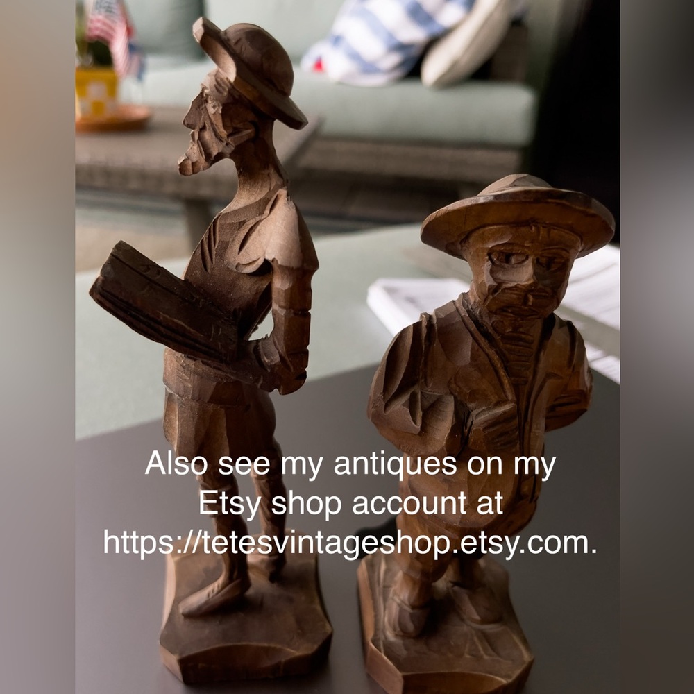 Handcrafted Wooden Figurines